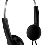 Diadema Audifono Balaca Microfono Call Center Genius Hs-220u Negro