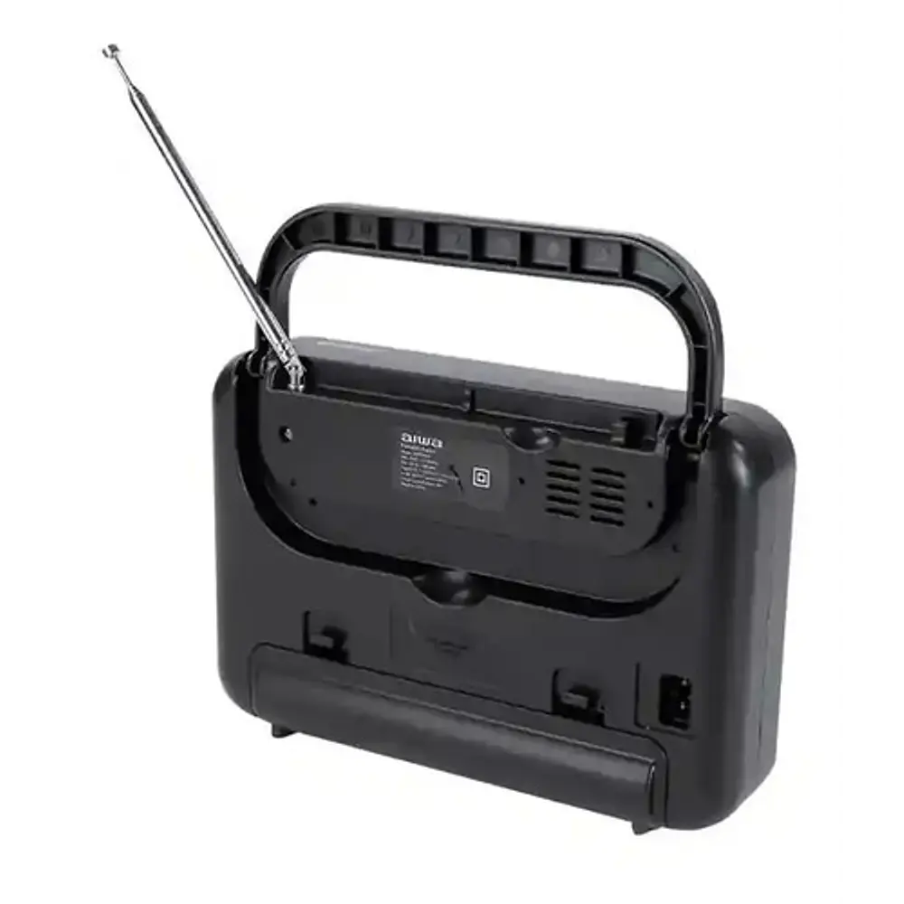 Radio Fm Aiwa Awfml4 Awfml4 Analógico Portátil Color Negro