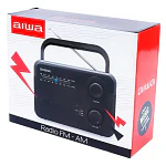 Radio Fm Aiwa Awfml4 Awfml4 Analógico Portátil Color Negro