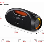 Parlante Bluetooth Ipx6 Con Tws 60w Aw-s244bt Negro Aiwa