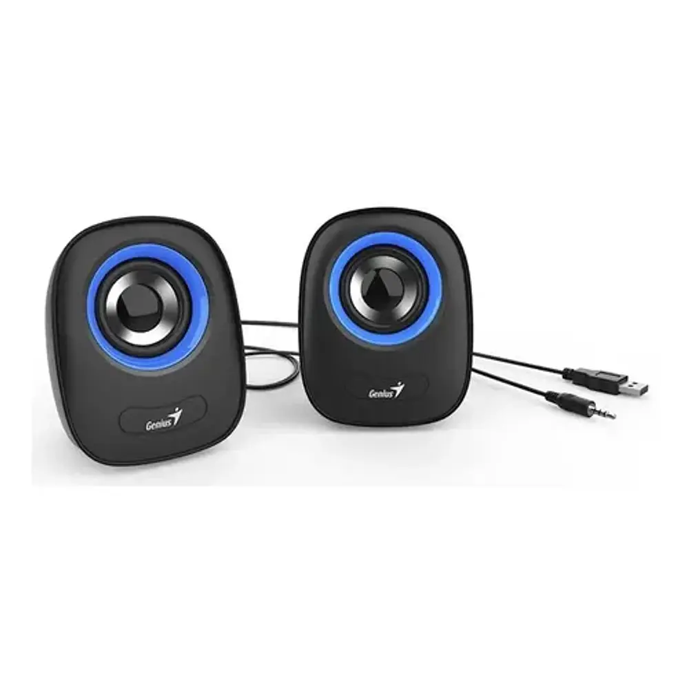 Parlante Genius Parlantes Sp-q160 Portátil Roja Rojo