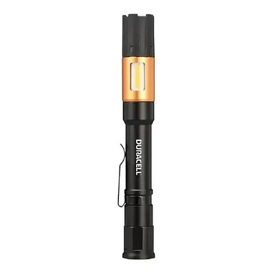 Linterna Led Lapicera Duracell 100lm 2aaa - Rex - Negro