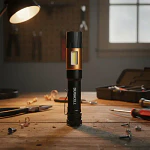 Linterna Led Lapicera Duracell 100lm 2aaa - Rex - Negro