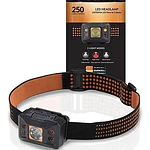Linterna Led Duracell 250 Lúmenes De Cabeza Negro