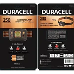 Linterna Led Duracell 250 Lúmenes De Cabeza Negro