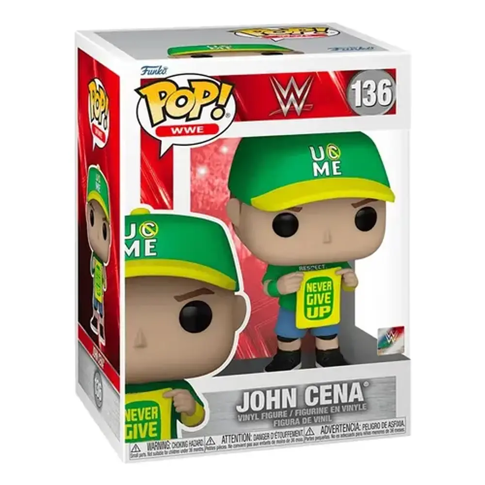 Funko Pop! Wwe John Cena Never Give Up (136)