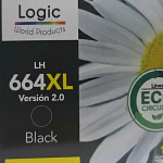 Cartucho De Tinta Logic 664bxl Negro De 18 Ml