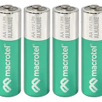 Pilas Alcalinas AA 4 Unidades Blister 1.5v Macrotel