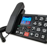 Telefono Senior Inalambrico Sobremesa 4g Sos 2.8 Mlab 9440 Color Negro