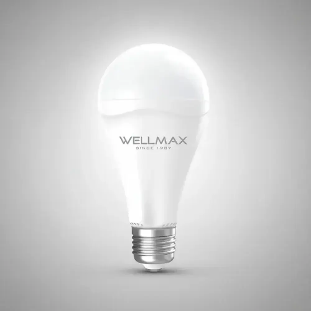 Ampolleta Emergencia Super Nova Led 11w Wellmax E27 Luz Fría 6500k 1100lm Blanco Frío