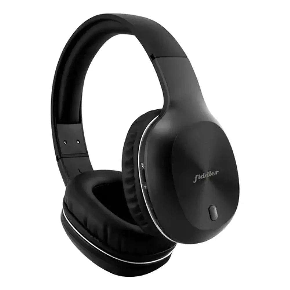 Audífonos Bluetooth On-ear Fiddler Con Manos Libres Negro