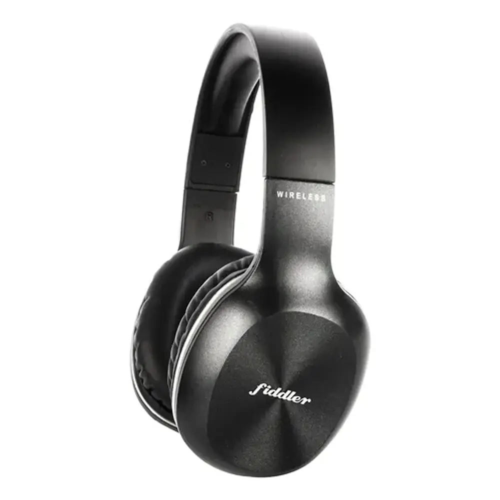 Audífonos Bluetooth On-ear Fiddler Con Manos Libres Negro