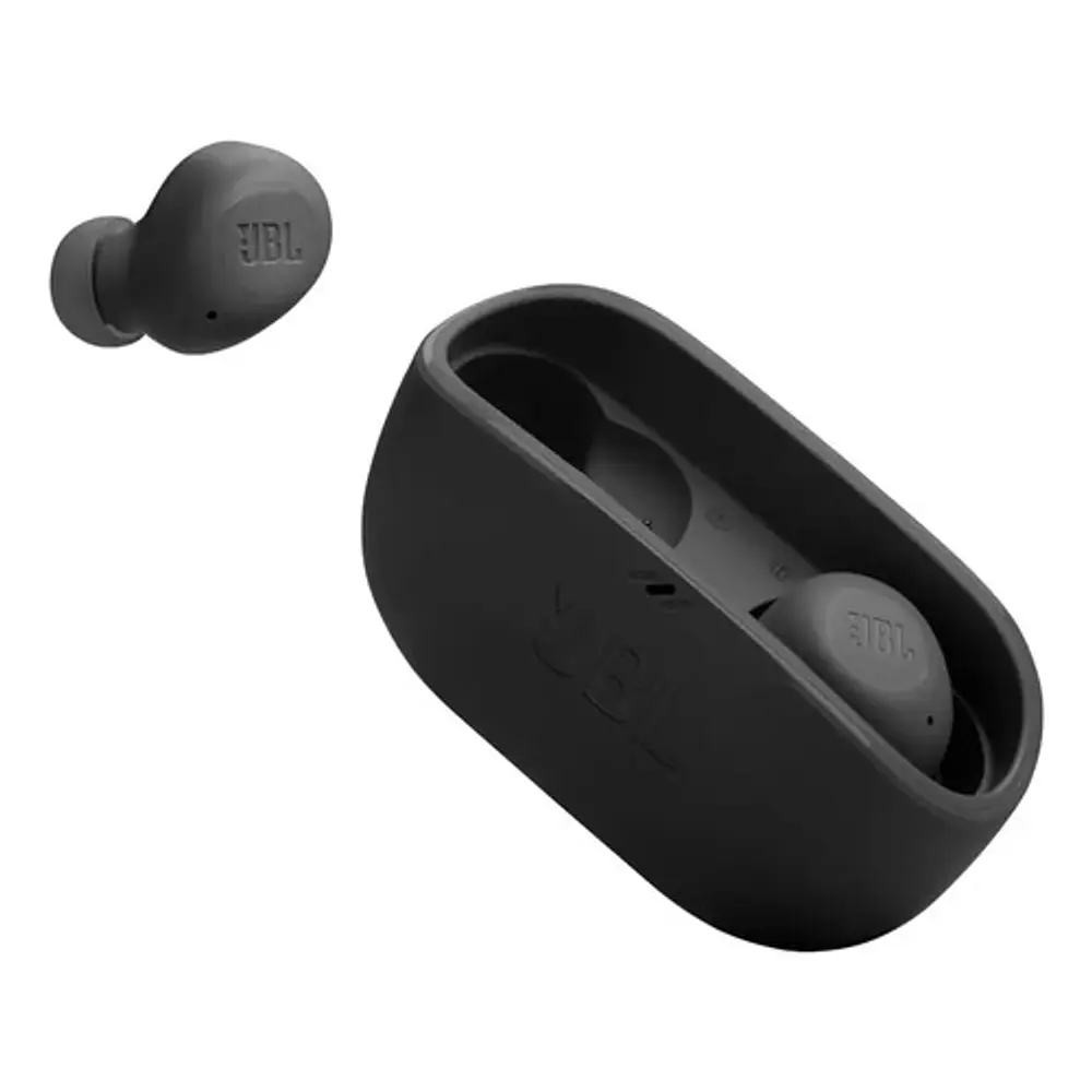 Auriculares In-ear Inalámbricos Jbl Tws Wave Buds Negro