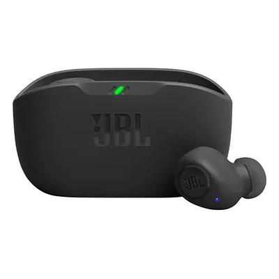 Auriculares In-ear Inalámbricos Jbl Tws Wave Buds Negro
