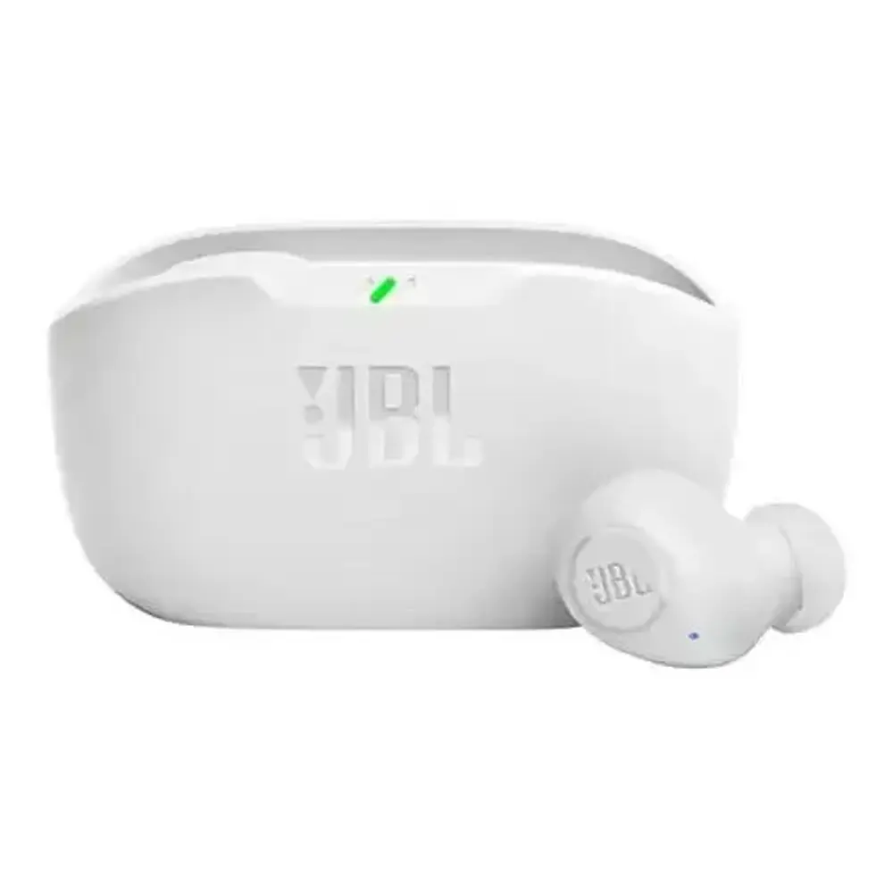 Auriculares In-ear Inalámbricos Jbl Wave Buds Blanco