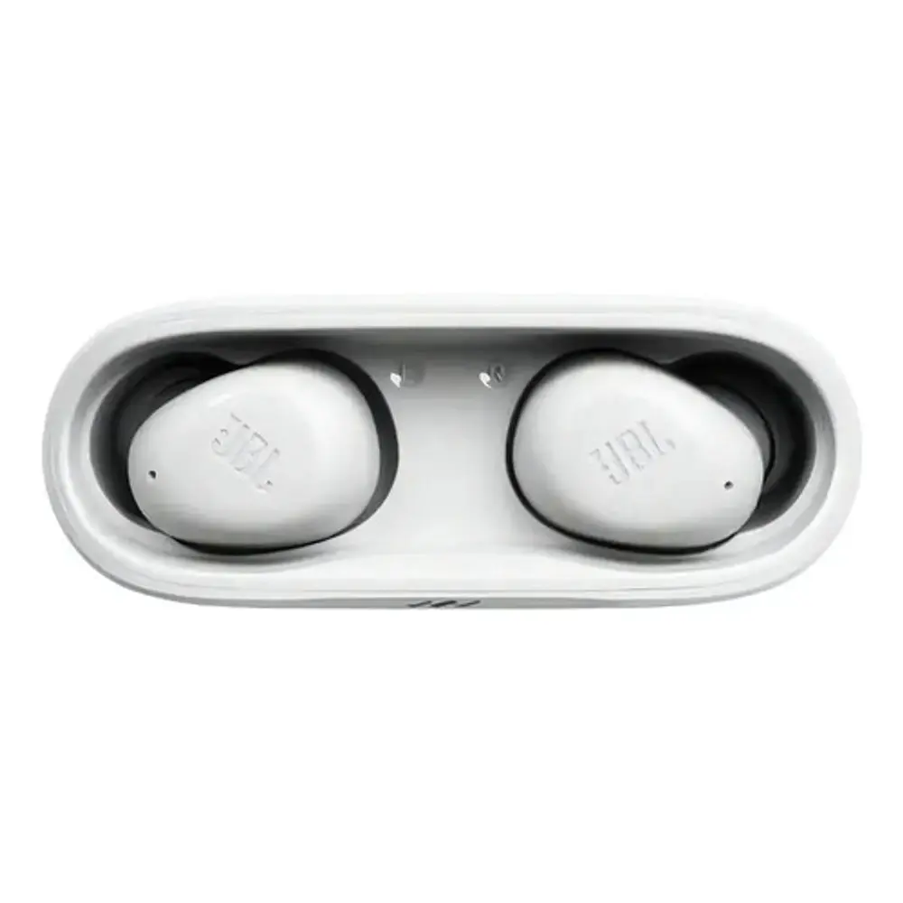 Auriculares In-ear Inalámbricos Jbl Wave Buds Blanco