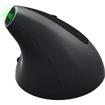 Mouse Vertical Ergonómico Inalámbrico Meetion R390 3200dpi Negro