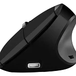 Mouse Vertical Ergonómico Inalámbrico Meetion R390 3200dpi Negro