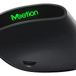 Mouse Vertical Ergonómico Inalámbrico Meetion R390 3200dpi Negro