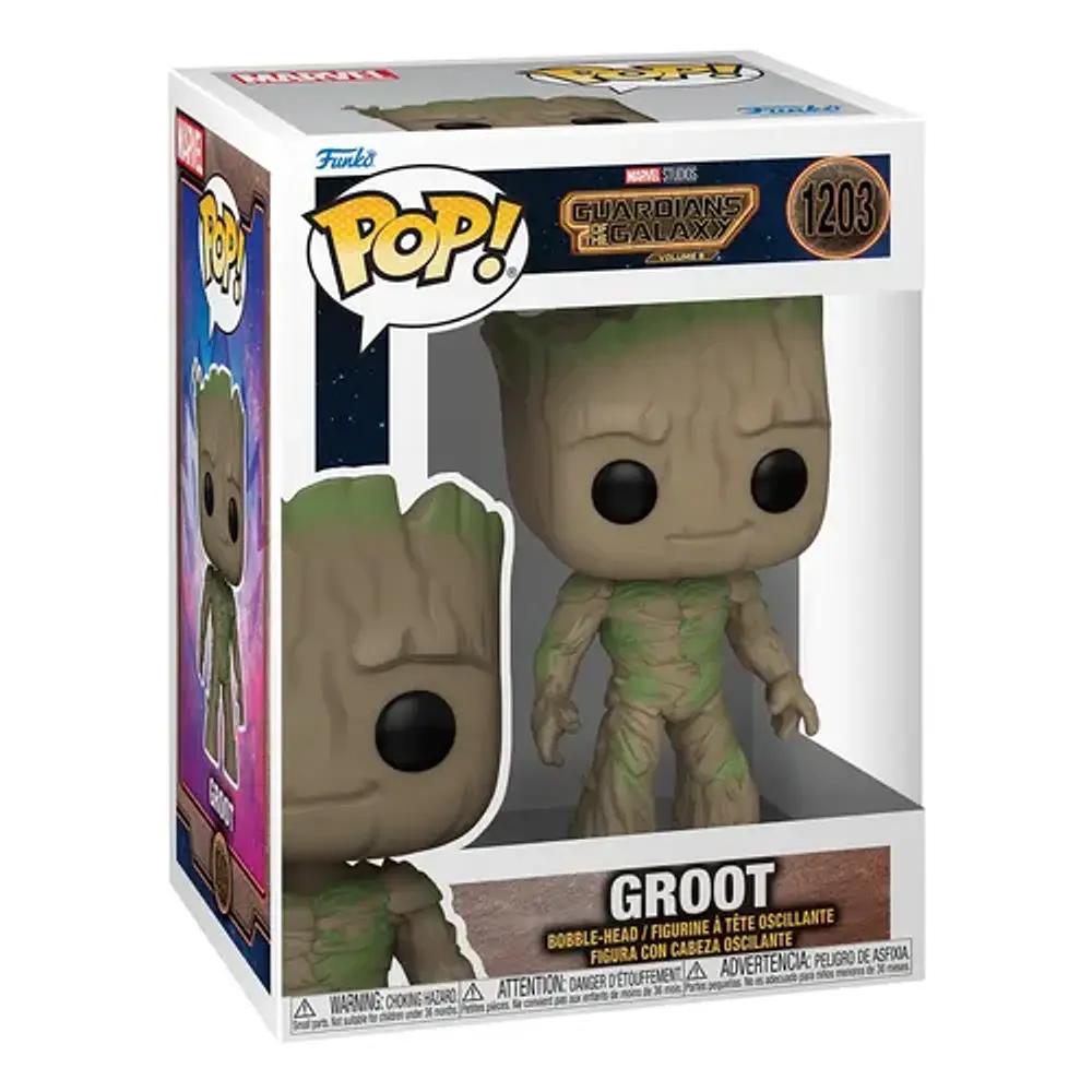 Funko Pop Guardianes De La Galaxia Groot - 1203