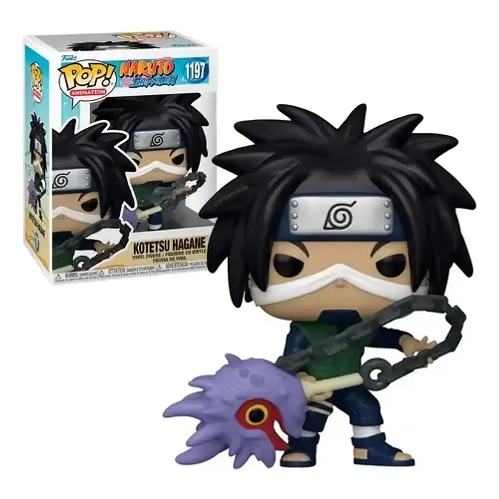 Funko Pop Animation Naruto Kotetsu Hagane W/weapon 1197