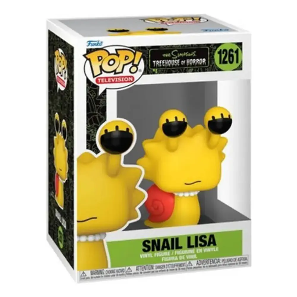Funko Pop Snail Lisa 1261 Los Simpsons Treehouse Of Horror