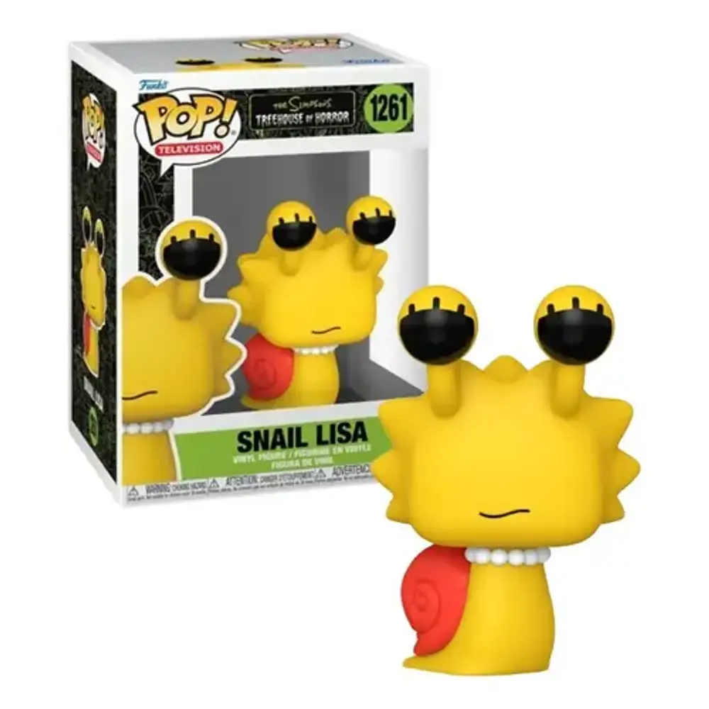 Funko Pop Snail Lisa 1261 Los Simpsons Treehouse Of Horror