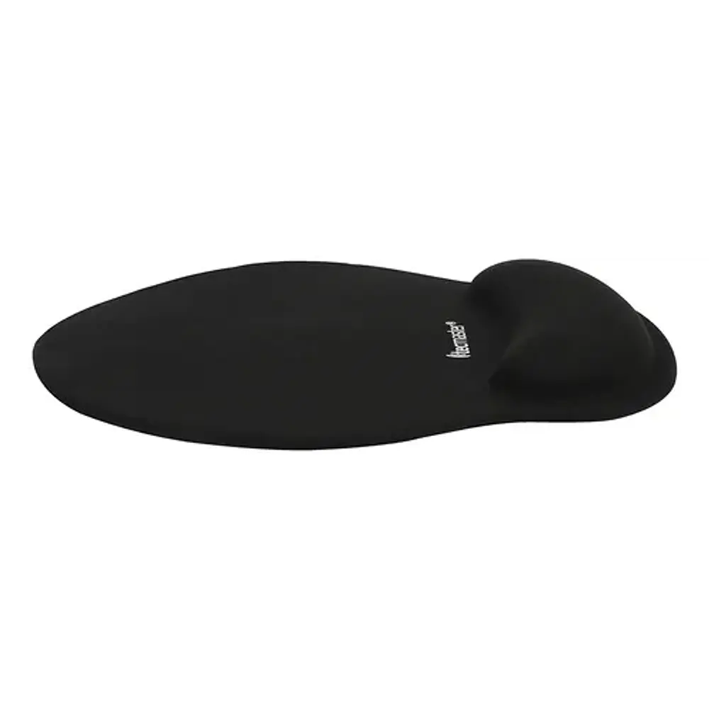 Mousepad Tecmaster Negro Antideslizante Con Apoya Muñeca Tm-100557