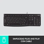 Teclado Logitech K120 Qwerty Español Logitech