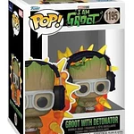 Figura De Accion Groot Con Detonador 1195 I Am Groot Marvel Funko Pop