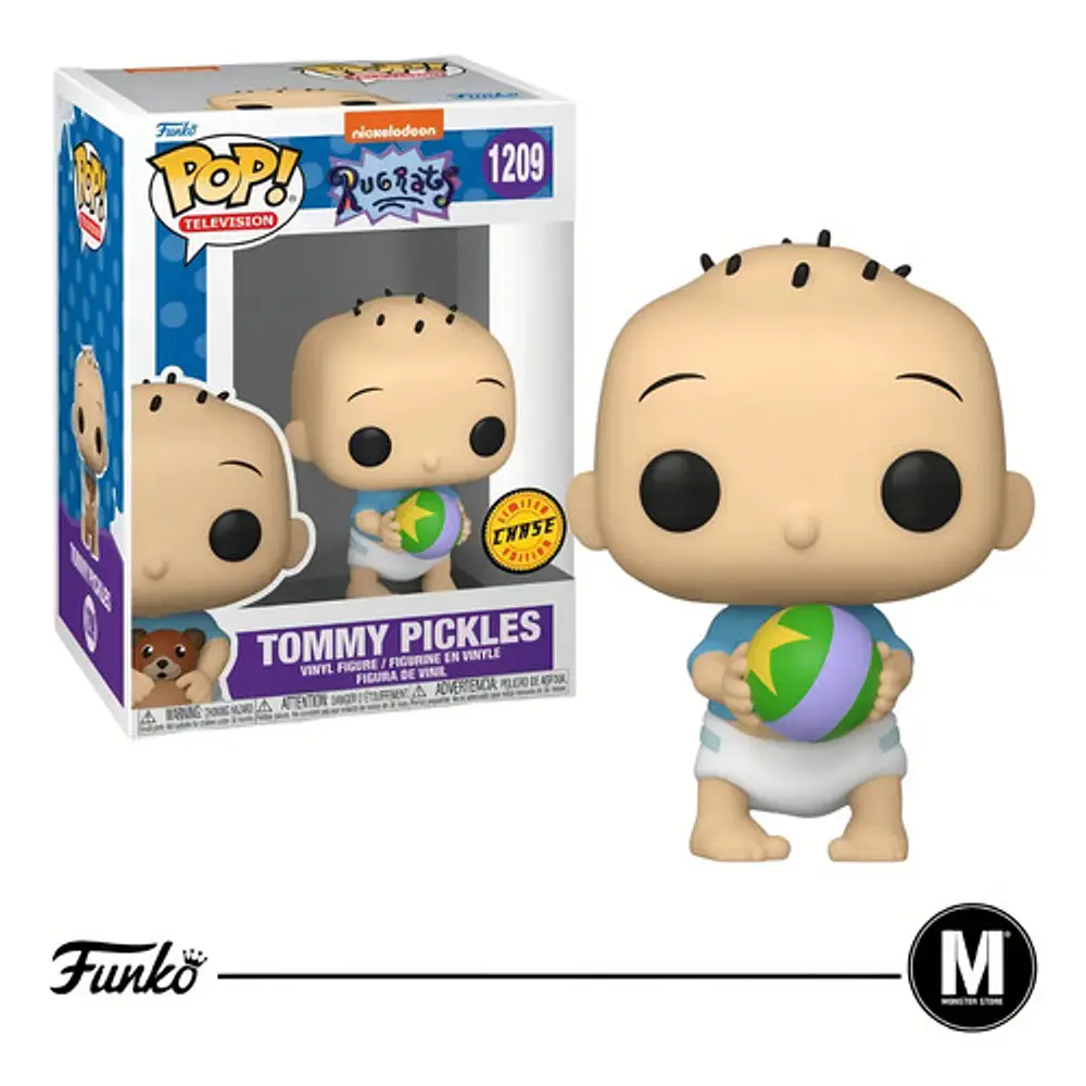 Funko Pop Tommy Pickles (1209) Rugrats Aventuras En Pañales