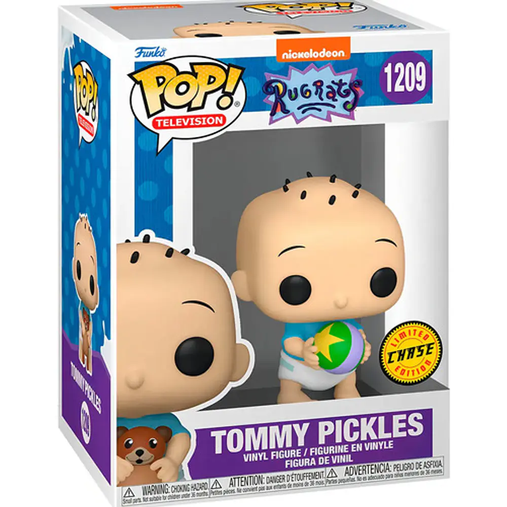 Funko Pop Tommy Pickles (1209) Rugrats Aventuras En Pañales