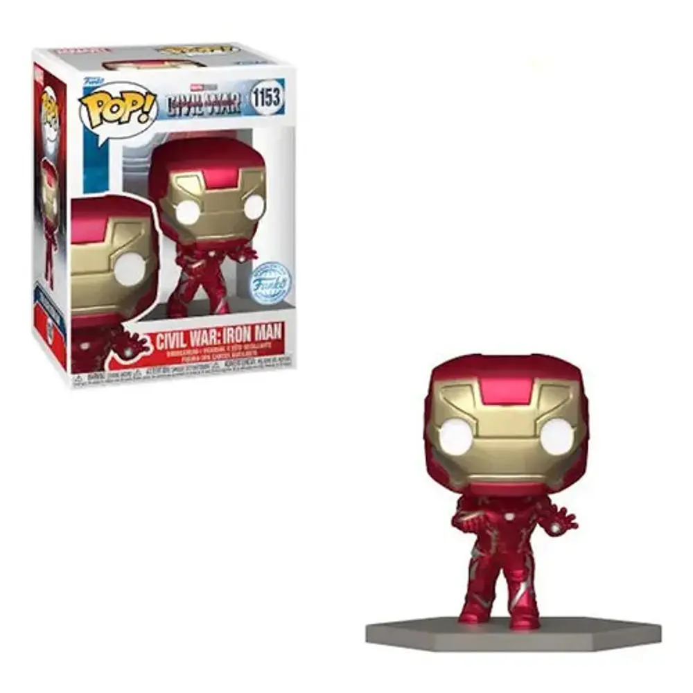 Funko Pop! Marvel - Civil War : Iron Man