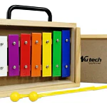 Metalófono infantil Nutech 8 notas cromático