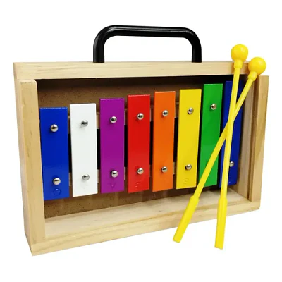 Metalófono infantil Nutech 8 notas cromático