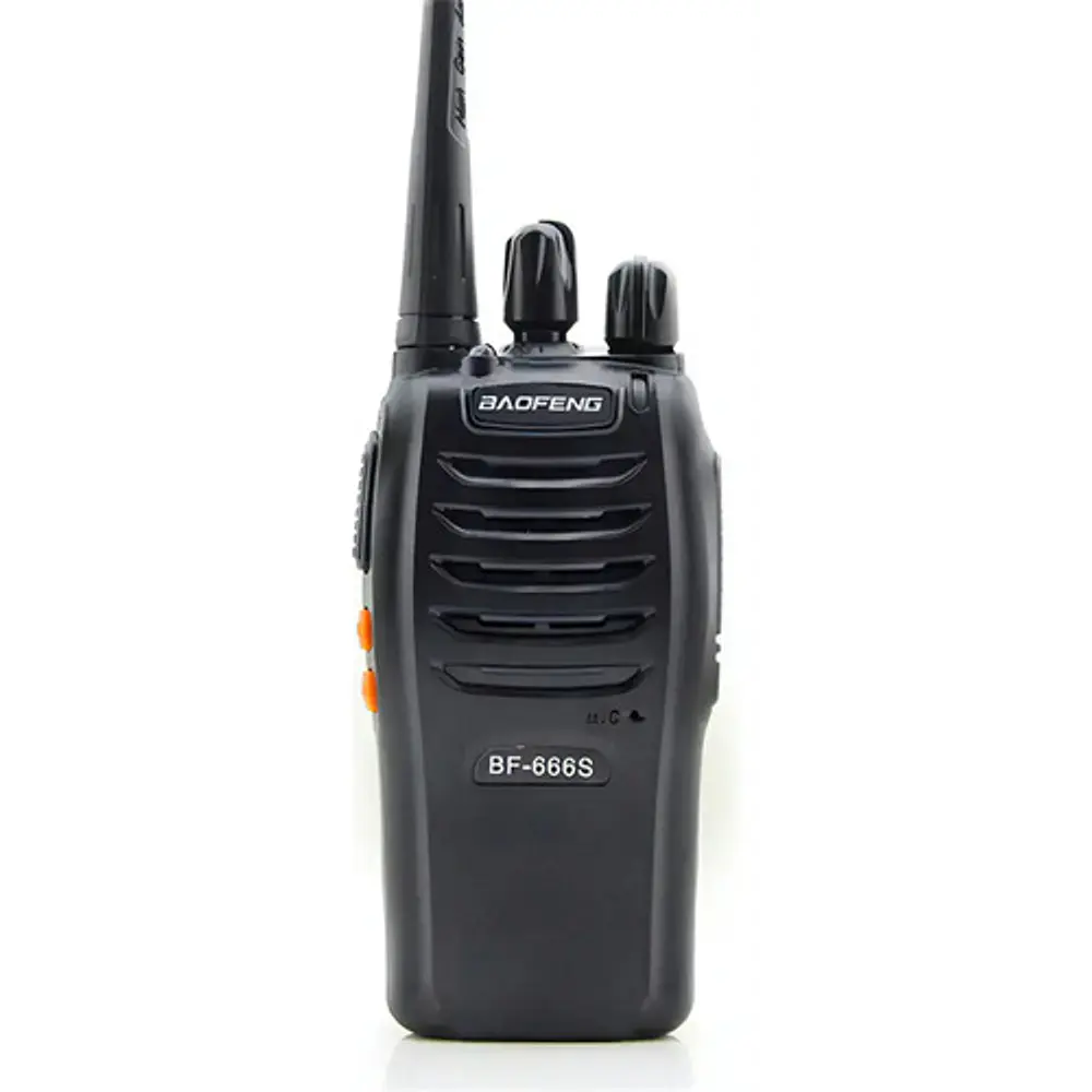Intercomunicador Baofeng 7246 Walkie Talkie Hasta 1.5km Color Negro