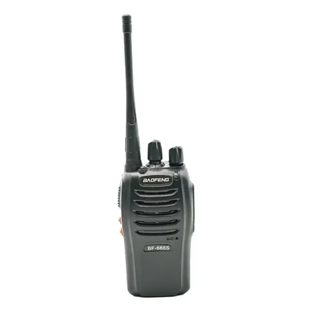 Intercomunicador Baofeng 7246 Walkie Talkie Hasta 1.5km Color Negro