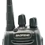 Intercomunicador Baofeng 7246 Walkie Talkie Hasta 1.5km Color Negro