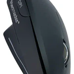 Mouse Vertical Ergonómico Inalámbrico Zurdo Tecmaster 1600 Dpi Negro