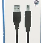 Cable Para Impresora 1.8 Mts Philco Color Negro