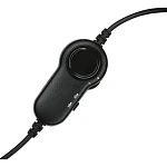Audifono Logitech H151 Stereo Con Microfono Y Susp De Ruido Color Negro