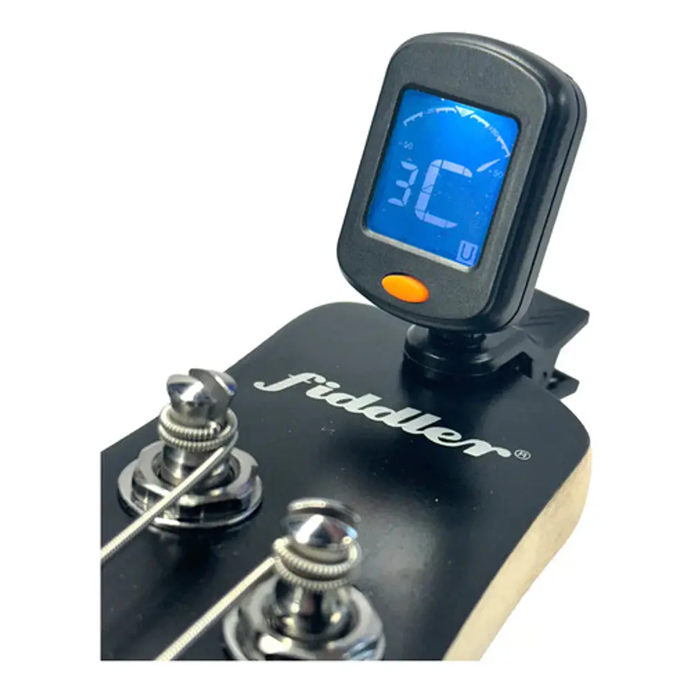 Bajo Eléctrico Azul Fiddler + Amplificador 20w Azul Azul Brillante 4 Diestro Laqueado