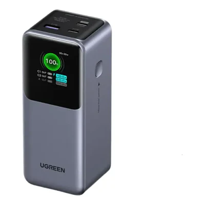 Power bank Ugreen PB721 20.000 mAh con pantalla negro