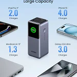 Power bank Ugreen PB721 20.000 mAh con pantalla negro