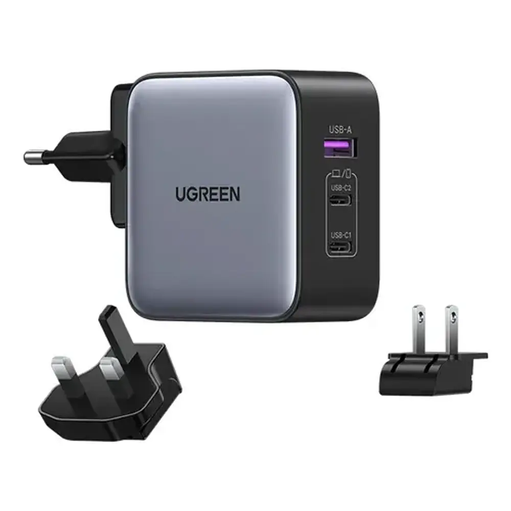 Cargador de viaje Ugreen Nexode CD296 GaN 65W