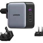 Cargador de viaje Ugreen Nexode CD296 GaN 65W