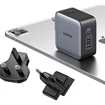 Cargador de viaje Ugreen Nexode CD296 GaN 65W