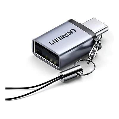 Adaptador OTG Ugreen US270 USB-C 3.1 a USB-A 3.0 de aluminio