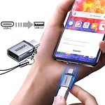 Adaptador OTG Ugreen US270 USB-C 3.1 a USB-A 3.0 de aluminio