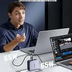 Cargador Ugreen Nexode CD289 GaN 140W con cable USB-C